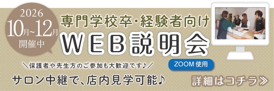 専門学校卒・中途向けWEB説明会